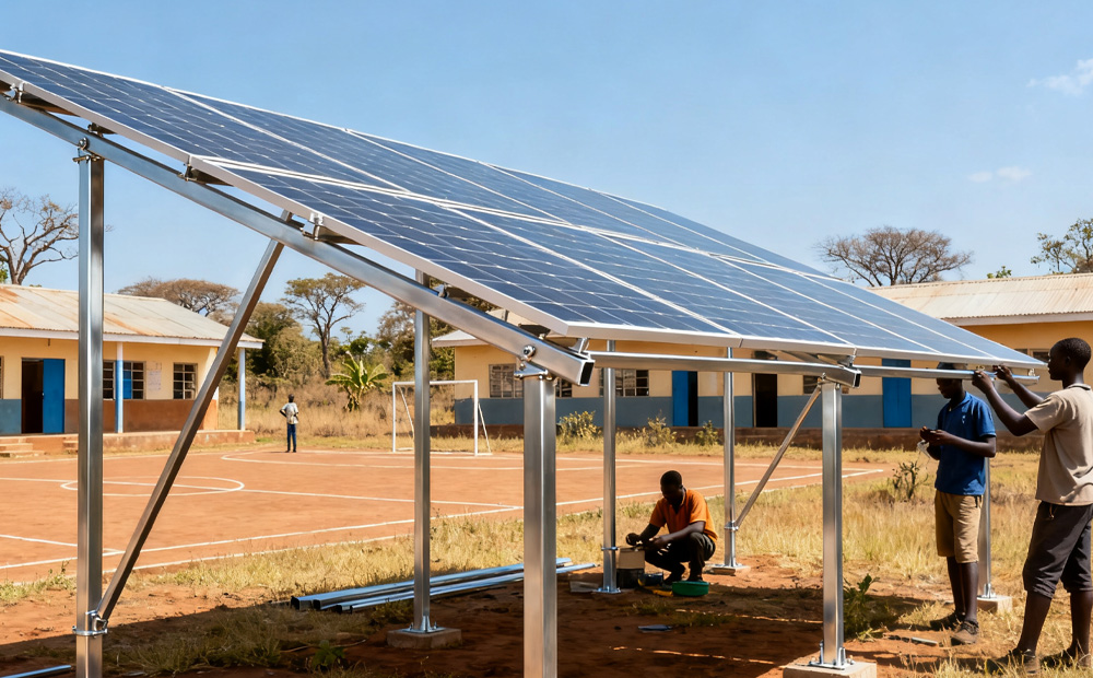 304不锈钢管做光伏支架